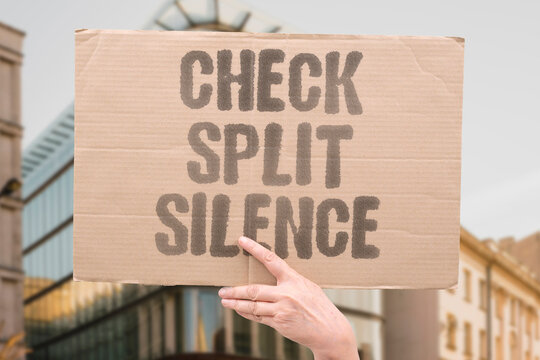 "Check Split Silence" The bill arrives, and with it, mutual disappointment.