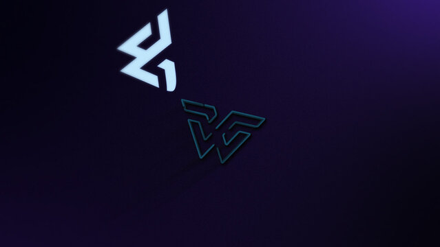 Elegant Minimal Logo Reveal &ndash; Clean 3D Build Up Brand Intro with Tagline for Professional Video
