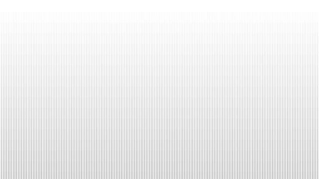Vertical scanlines glitch effect and VHS screen interference overlay isolated on transparent background. PNG