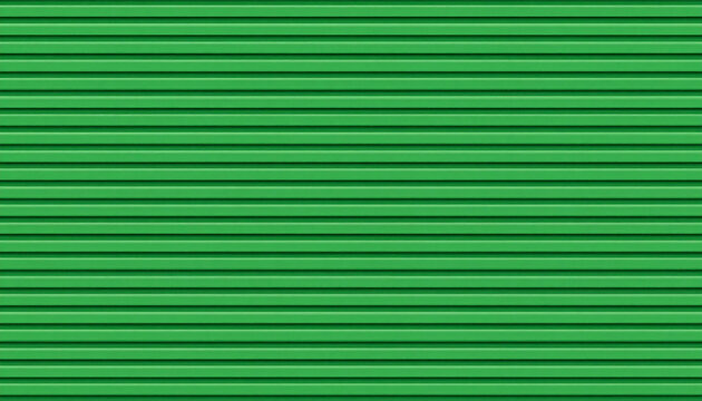Seamless green horizontal siding texture for architectural backgrounds and 3d modeling