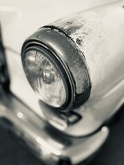 close up of a car headlight © Kimberley