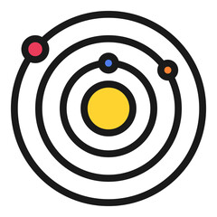 orbit filled outline icon © Muhammad Naufal S.