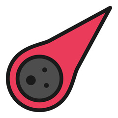 comet filled outline icon © Muhammad Naufal S.