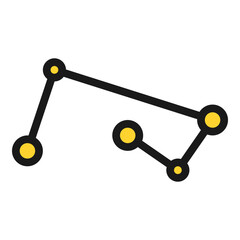 constellation filled outline icon © Muhammad Naufal S.