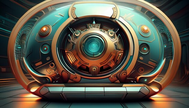 futuristic ai device generative ai