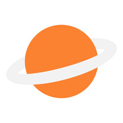 saturn flat icon © Muhammad Naufal S.