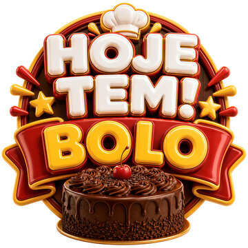 Cake Special 3D Promotional Badges and Labels Collection
