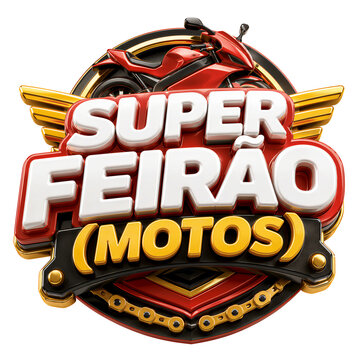 Motorcycle Mega Sale 3D Promotional Badges Collection