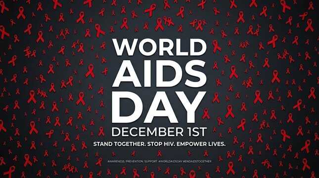 World aids day a global commitment to ending the hiv aids epidemic through awareness prevention and support