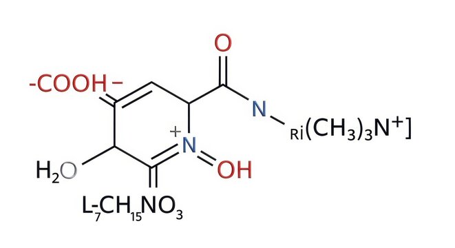 Chemical Structure of a Complex Organic Molecule.