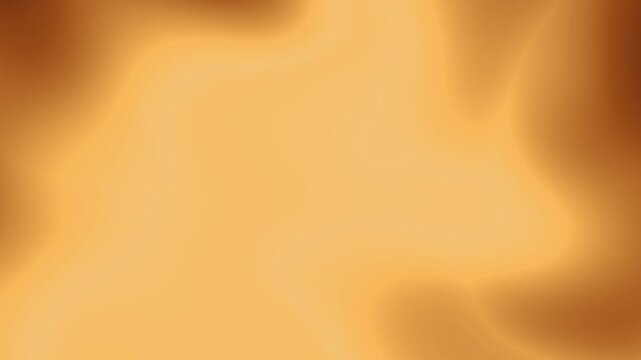 Warm Honey Ochre Liquid Waves Background Loop For Natural And Organic Style Video Content