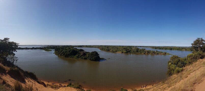 Panoramic View from Cerro Cerrito over the Paran&aacute; River