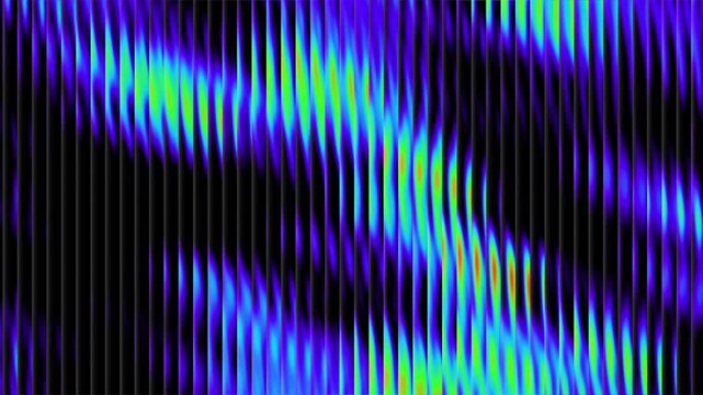 Vertical colorful stripes bright light pattern spectrum neon glowing rainbow color design.