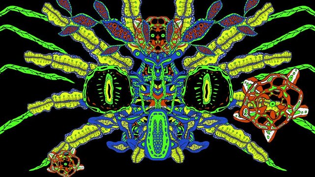 fractal mask background