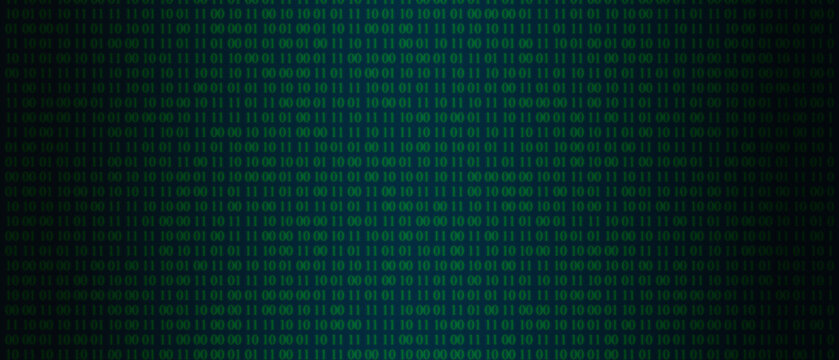 abstract binary code background