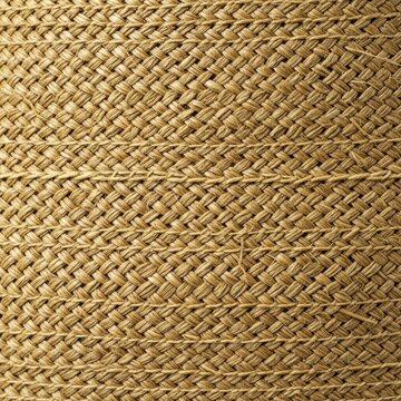 Close up texture of woven beige fabric background.