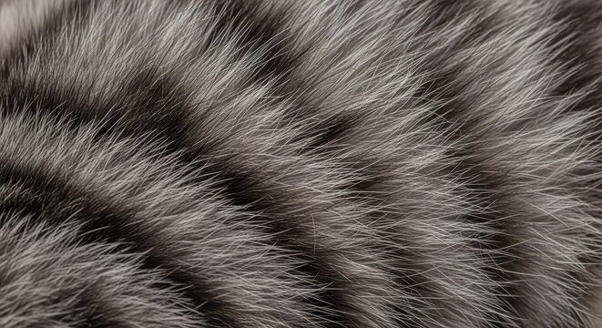 Close up texture of soft animal fur pattern.