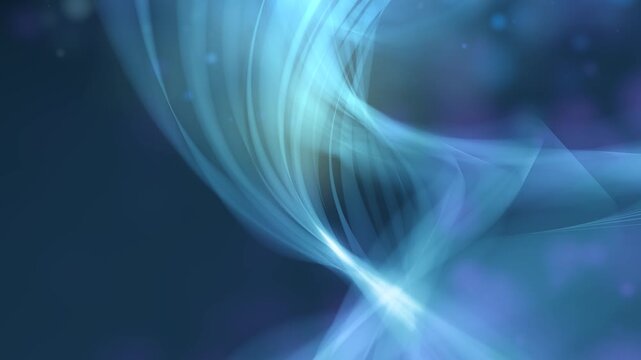 A mesmerizing cosmic environment featuring a dynamic, swirling vortex of luminous ethereal light gliding through space