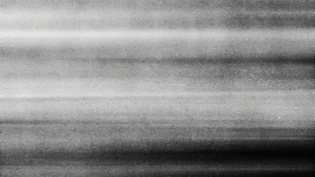 Black and white photocopy texture background with horizontal motion blur streaks, distressed scanner effect and fine even grain for monochrome analog design