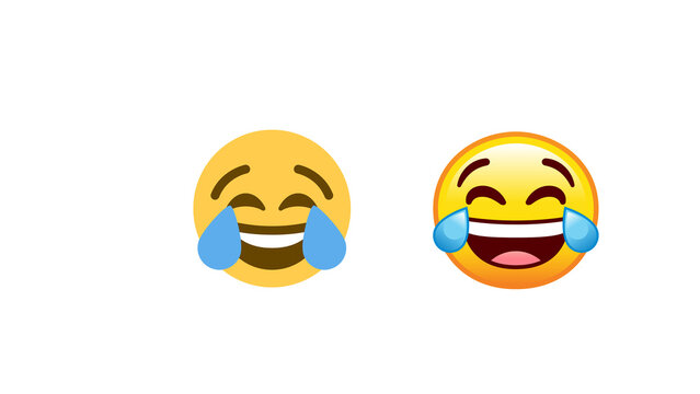 Funny laughing icon isolated on transparent background. Cheerful PNG symbol for humor, happiness, emojis, reactions, social media, apps, websites and graphic design projects.
