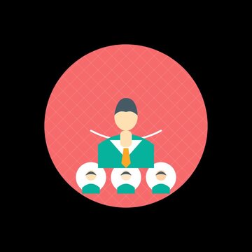 Organizational Chart Hierarchy Structure Animated
