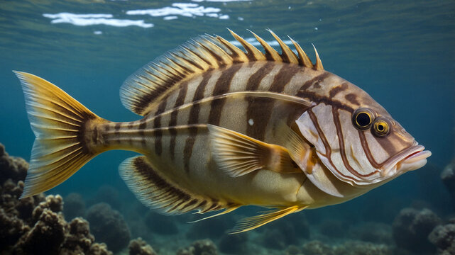 john dory fish in aquarium