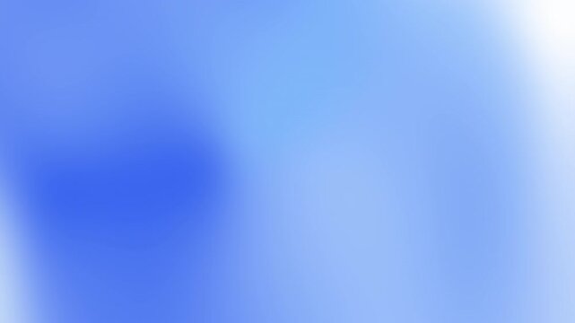 Frost Azure Blue Gradient Animation Background with Cool Ice Glow for SaaS Website Hero, Cloud Computing and Software Technology