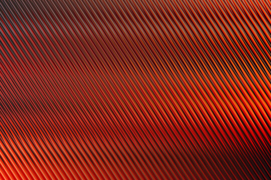 Abstract red diagonal lines background with gradient lighting and modern minimal texture design