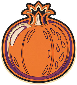 pumpkin isolated on white