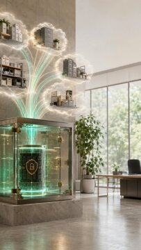 Vertical Centralized Data Management with Secure Cloud Archive Server