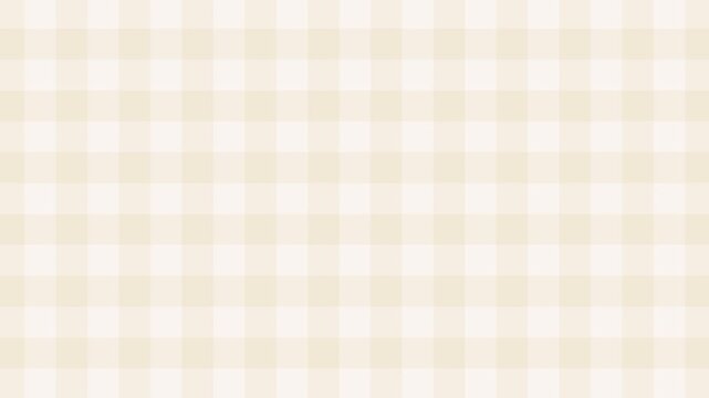 やさしくナチュラルなベージュのギンガムチェック柄背景素材