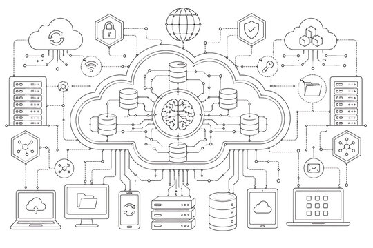 AI cloud storage, artificial intelligence, cloud storage, cloud computing, AI technology, data storage, digital storage, cloud technology, machine learning, generative AI, data management, cloud infra