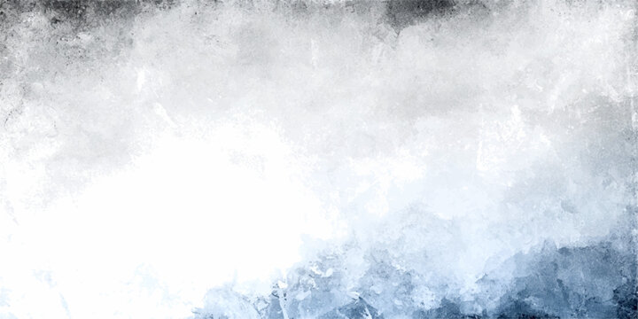 Abstract textured background with icy blue and white hues, resembling frozen water or atmospheric ice formations, with distressed grunge overlay for a vintage feel.