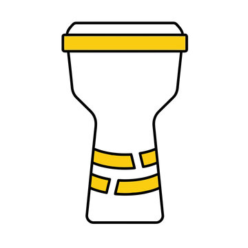 Darbuka drum illustration