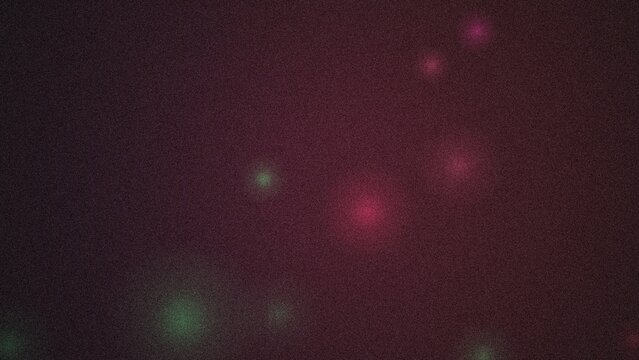 Dark magenta background, featuring soft glowing, circular orbs with, a subtle grainy, texture overlay