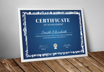 Multipurpose Certificate Design Layout