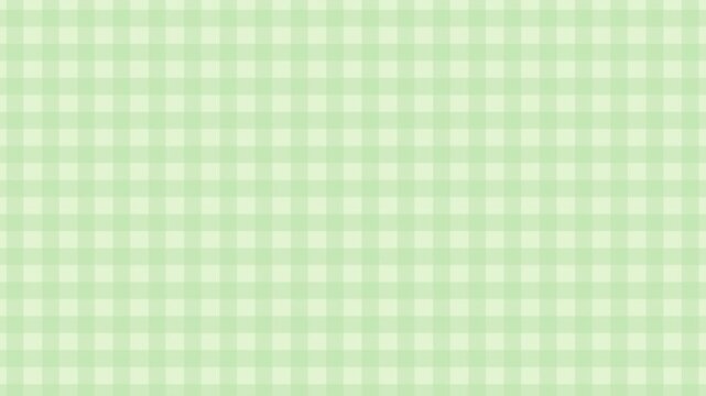 爽やかでナチュラルなグリーンと白のギンガムチェック柄背景素材