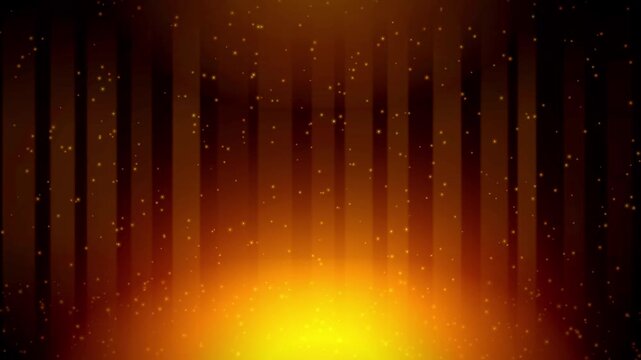 Dynamic abstract background featuring a radiant warm glow emerging from the bottom amidst shimmering vertical lines and subtle particle effects, perfect for digital designs