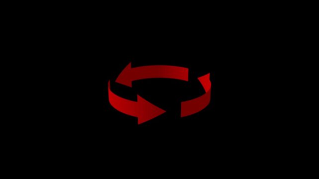 reload white icon animation on green background