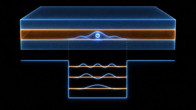 Quantum Well Confined Energy Levels Semiconductor