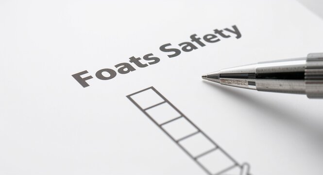 Photo realistic as Food Safety Checklist with Certificate and Seal - A food safety checklist with a certificate and a seal set against a dreamy background offering ample space for text concept.