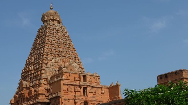 Brihadeeswarar Temple, Brihadisvara Temple, Thanjai Peruvudaiyar Kovil, Tanjore Big Temple, Shiva Temple, Thanjavur, Tamilnadu, India. King Raja Raja Cholan, UNESCO World Heritage Site. Archaeological
