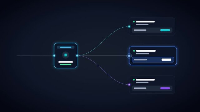 Central load balancer distributing network traffic across servers