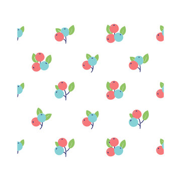 Blueberry and Cranberry Pattern