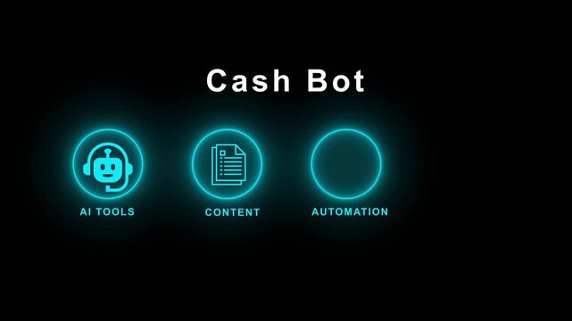 Cash bot ecosystem using advanced artificial intelligence tools to automate content creation and generate massive passive income online