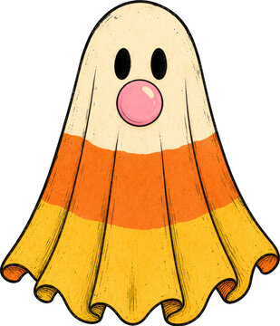funny orange monster