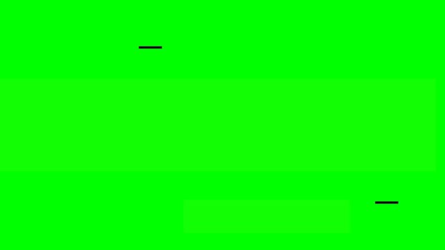 Bright green screen canvas featuring minimalist black tracking lines, perfect for seamless chroma key compositing, film post-production, and digital content creation workflows