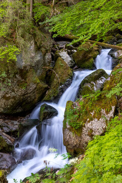 Wasserfall im Hartelsgraben, Nationalpark Ges&auml;use, Steiermark