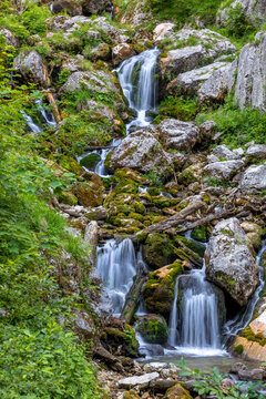 Wasserfall im Hartelsgraben, Nationalpark Ges&auml;use, Steiermark