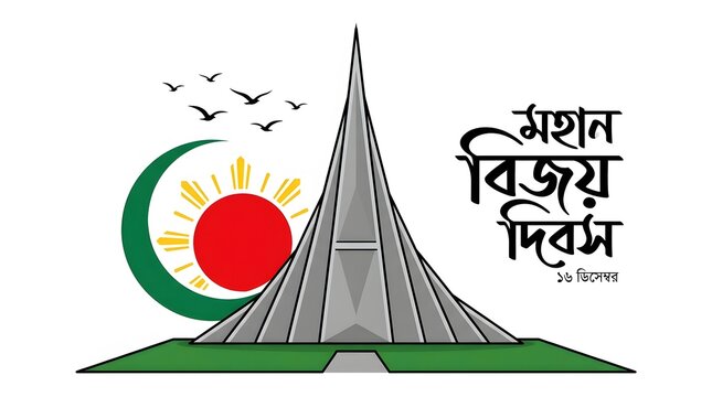Celebrating bangladesh's victory day on december 16th honoring the nation's independence and sacrifice
